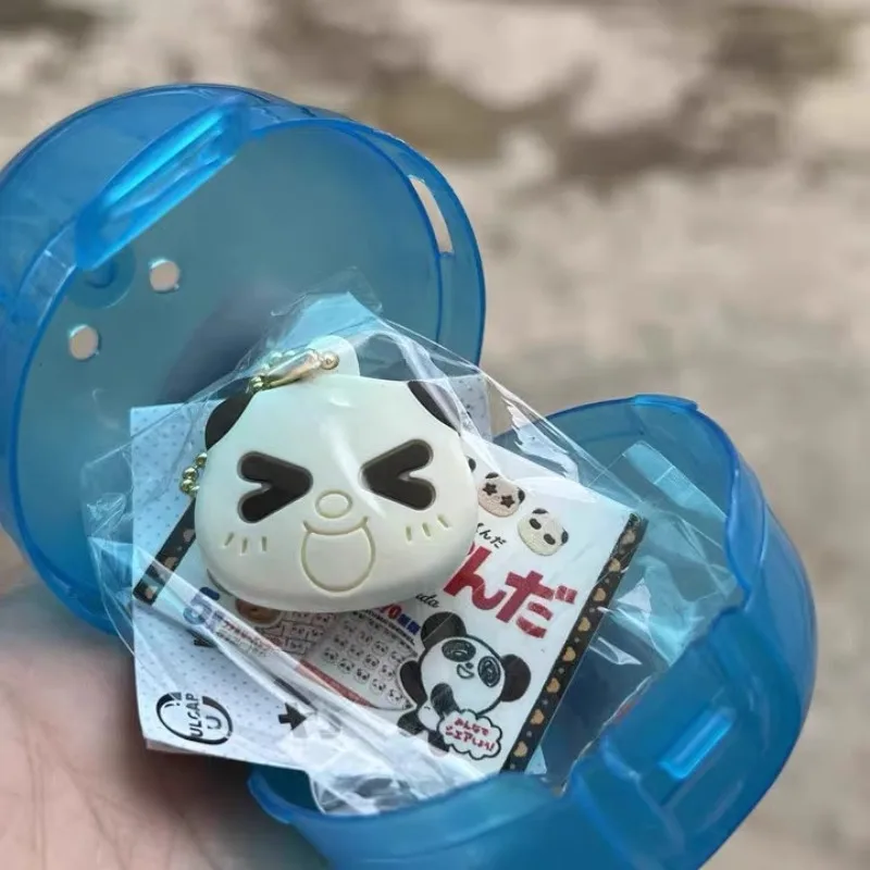 Figuras de acción colgantes en miniatura de galleta de chocolate en forma de Panda KABAYA a granel genuinas