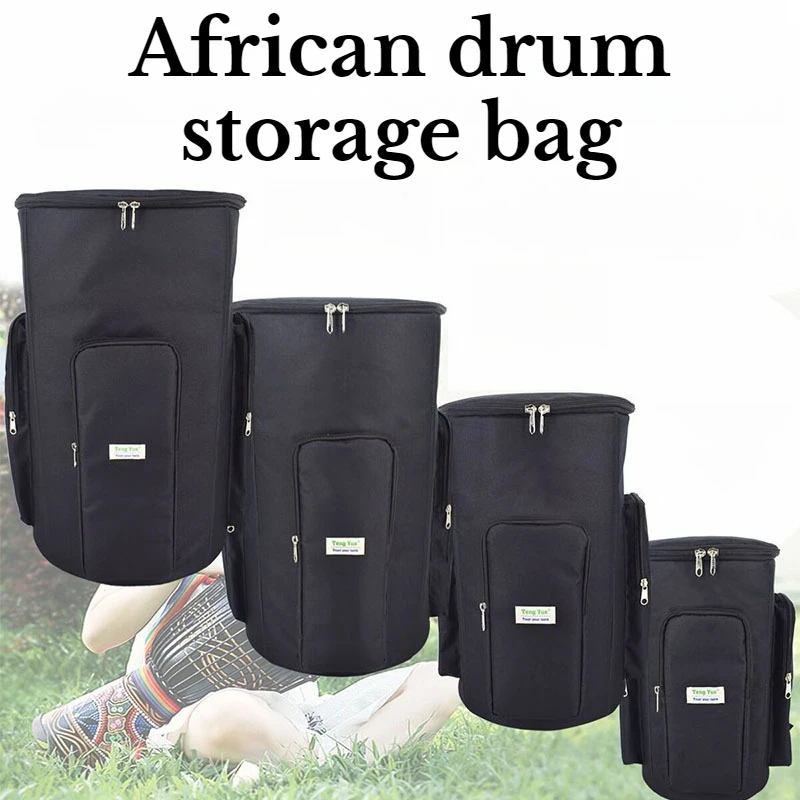 

Сумка для африканских барабанов из ткани Оксфорд, портативная противоударная износостойкая сумка на плечо для африканских барабанов, аксессуары для музыкальных инструментов