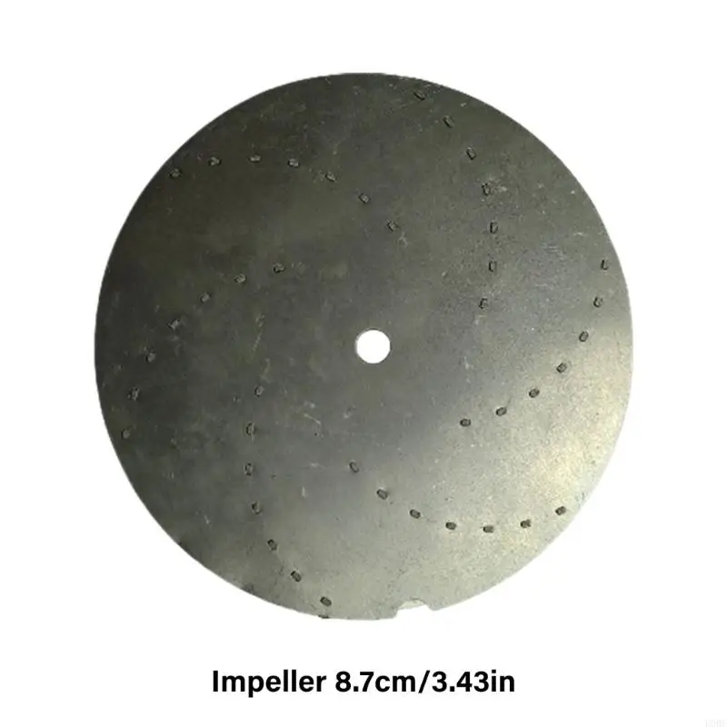u0de الألومنيوم مكنسة مكنسة المنظف دوار المروحة 8mm ثقب 87 ملم منظف المروحة الدوار المراوح الملحقات الفراغية المحرك