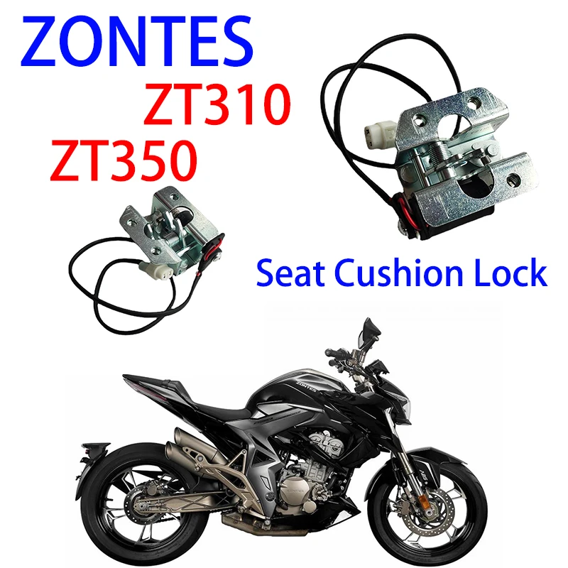 

Suitable for ZONTES ZT310 Electronic Seat Cushion Lock ZT350-R-V1-R1-SuitabX-T Motorcycle Seat Cushion Lock Rear Seat Lock GK350