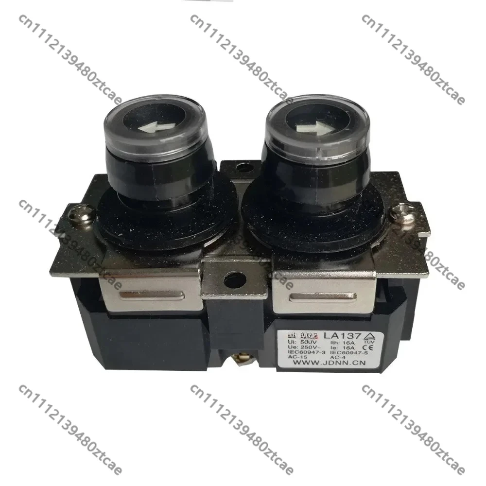 LA137 Waterproof Up Down Push Button Switch 220V Micro Electric Control Replacement SwitchHoist Lifting Crane Machinery Parts
