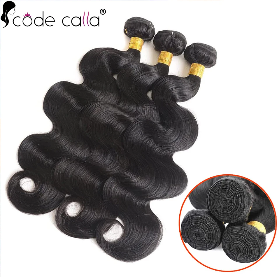 28 30 32 Inch Brazilian Body Wave Human Hair Bundles with Closure Remy Hair Water Wave Bundles Weaves Hair Extentions Wholesale