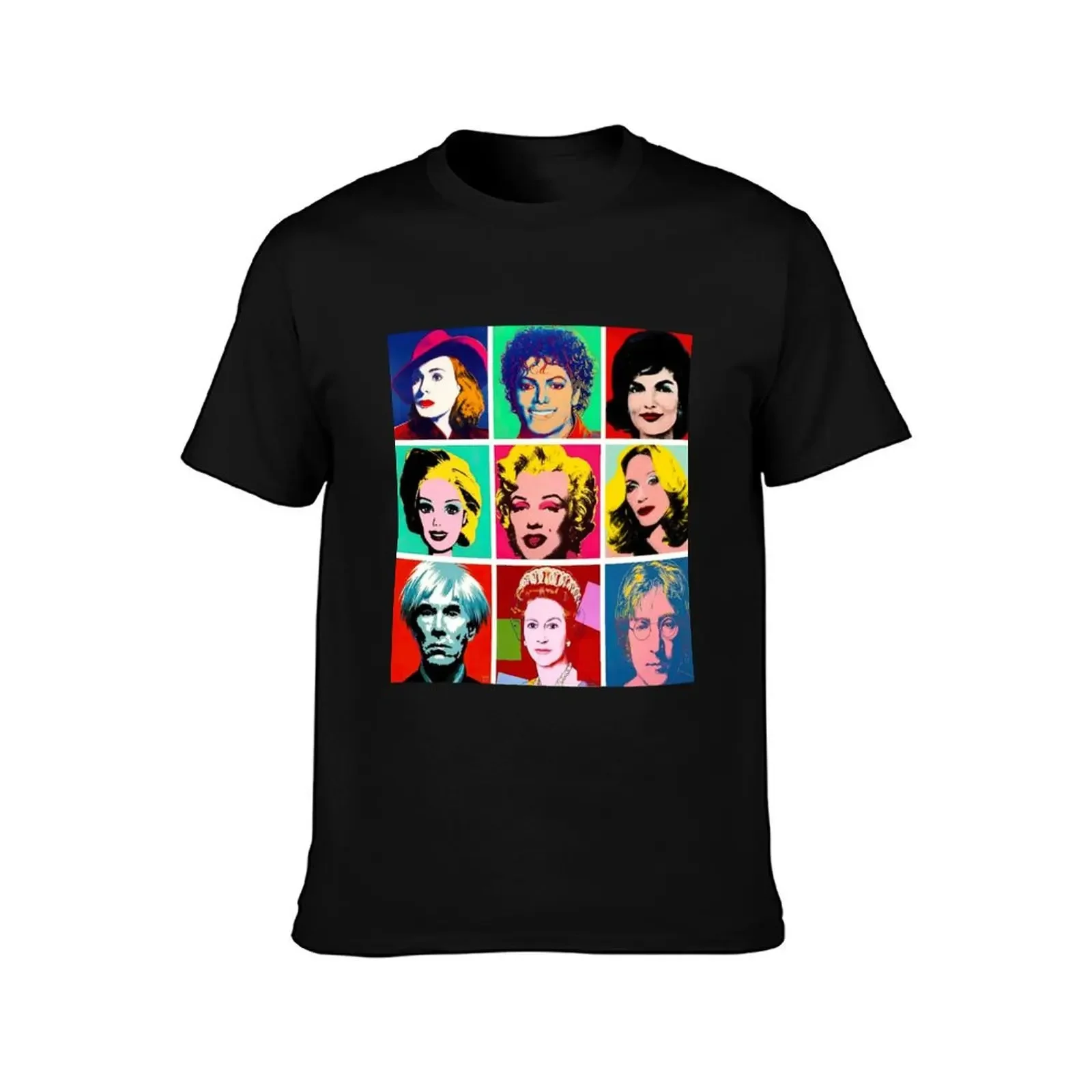 andy warhol pop art, andy warhol vintage, andy warhol artist T-Shirt anime clothes summer shirt mens t shirts top quality