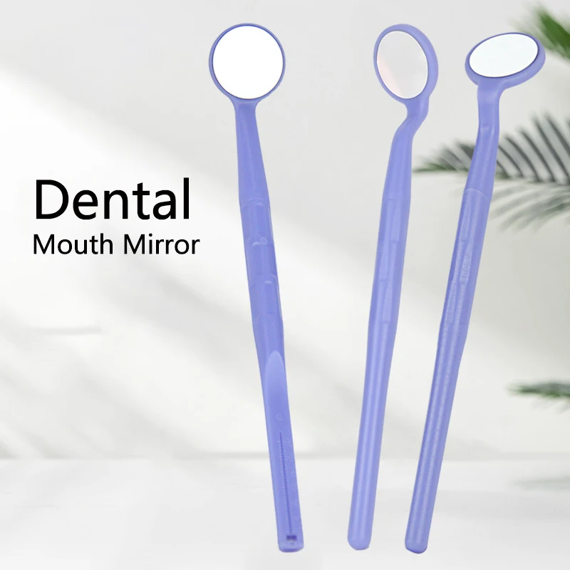 5pcs/Box Dental Single-Sided High-Definition Anti-fog Oral Mirror Nano-hardened Coating Anti-scratch And Autoclavable