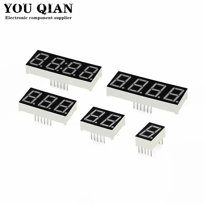 0.4 Inch Digital Tube LED Display 1Bit 2 Bit 3 Bit 4 Bit Clock Common Anode Cathode 0.4\