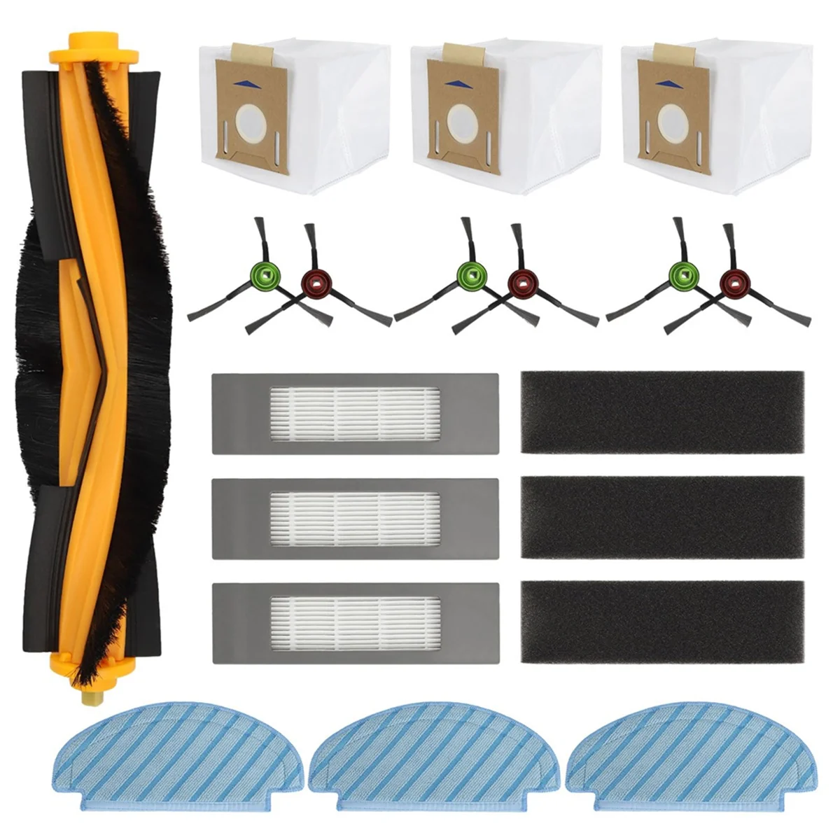 

Hot sale Accessories Kit for N10 PLUS/ T9+/ N8 PRO+/ N8+/ T8AIVI+/ T8+ Robot Vacuum, Replacement Parts