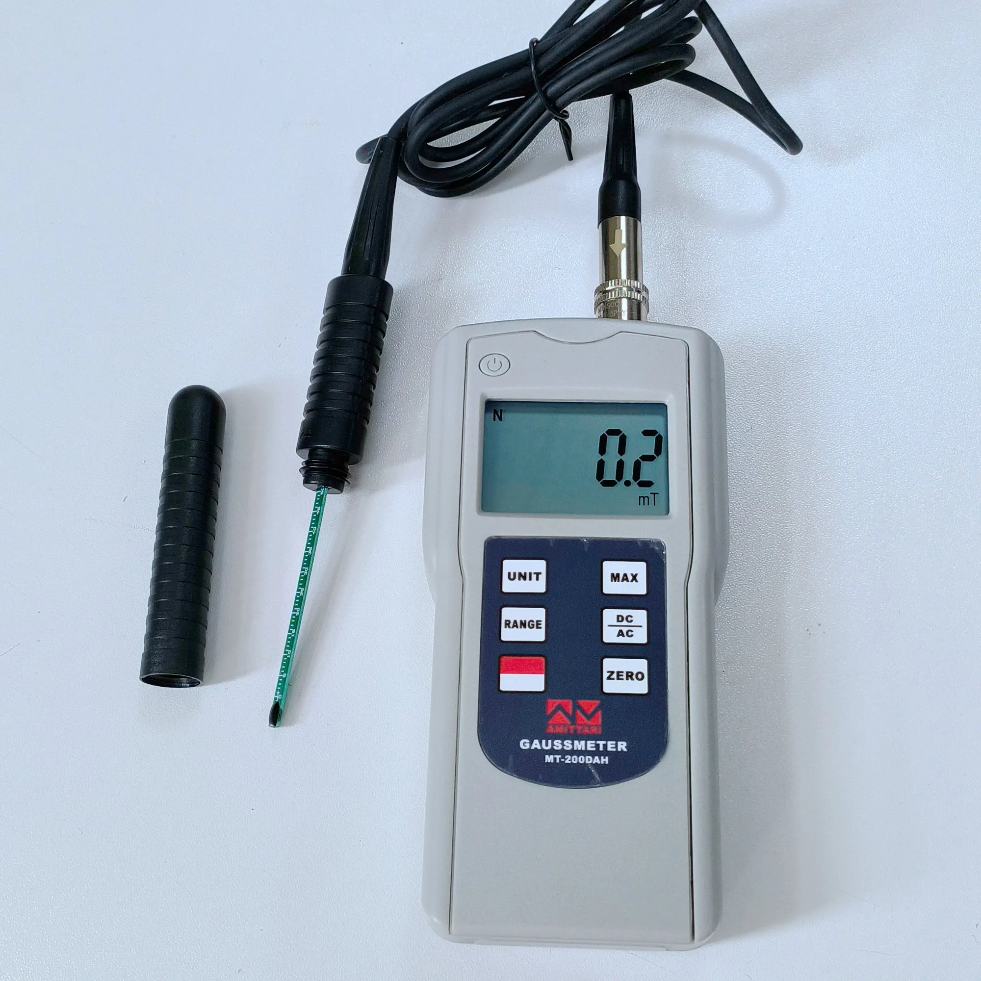 Measuring Range 0~200mT Factory AC DC Gaussian Test Equipment Gaussmeters Magnetometer