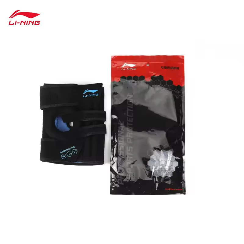 

LI-NING унисекс наколенник вязаный дышащий профессиональный спортивный защитный мениск спортивный наколенник AXWU069