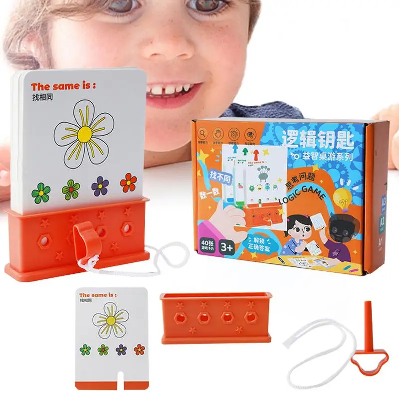 

Toddler Flash Cards With Key And Rope Baby Visual Stimulation Cards High Contrast Flash Card Early Education Cards For 3-6 Years