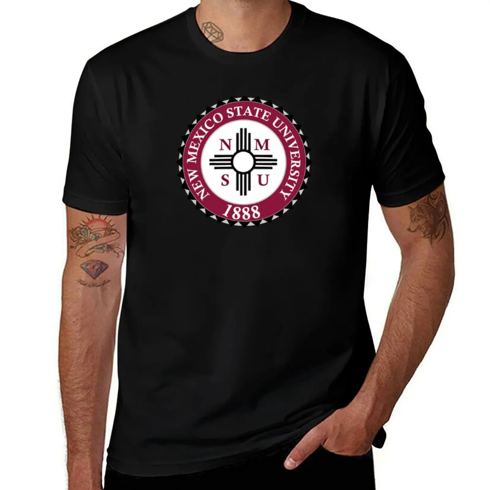 

NMSU University T-Shirt t shirts designer man graphic t shirt T-Shirt