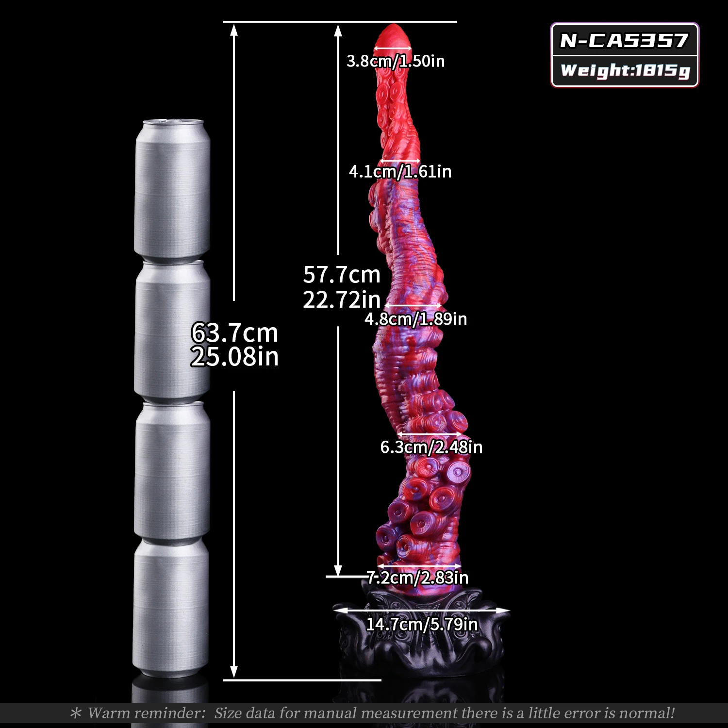 GBAR Silicone Long Tentacles Penis Knot Anal Dildos With Strong Sucker Vaginal G-spot Stimulator Flirting Sex Toys For Women Men