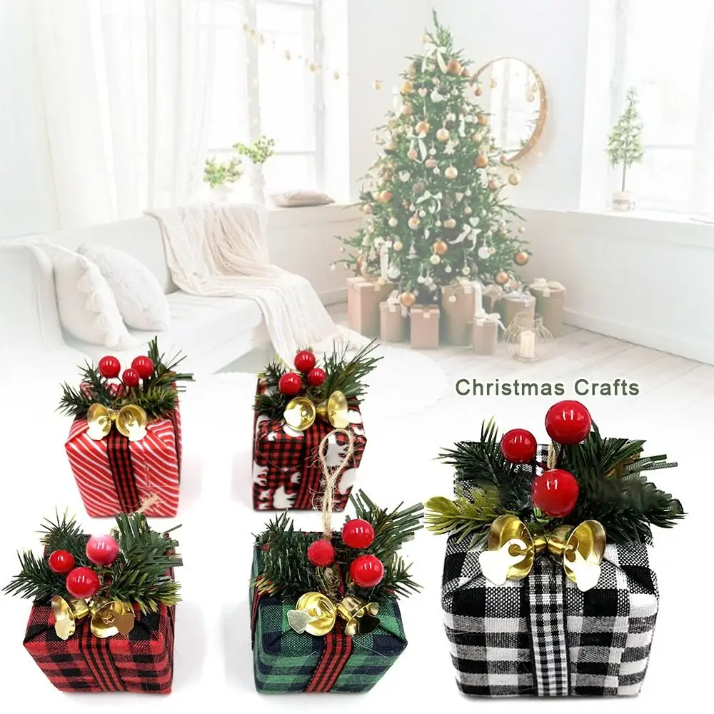 

New 5pcs/set Garden Pendant Handmade 1:12 Dollhouse Christmas Crafts Gift DIY Miniature Box Easter Party