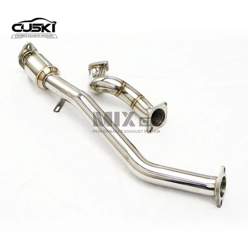 High Performance S-type resonant tube for downpipe suitable for 2012-2020 2.0T Subaru BRZ Toyota 86 Exhaust auto parts