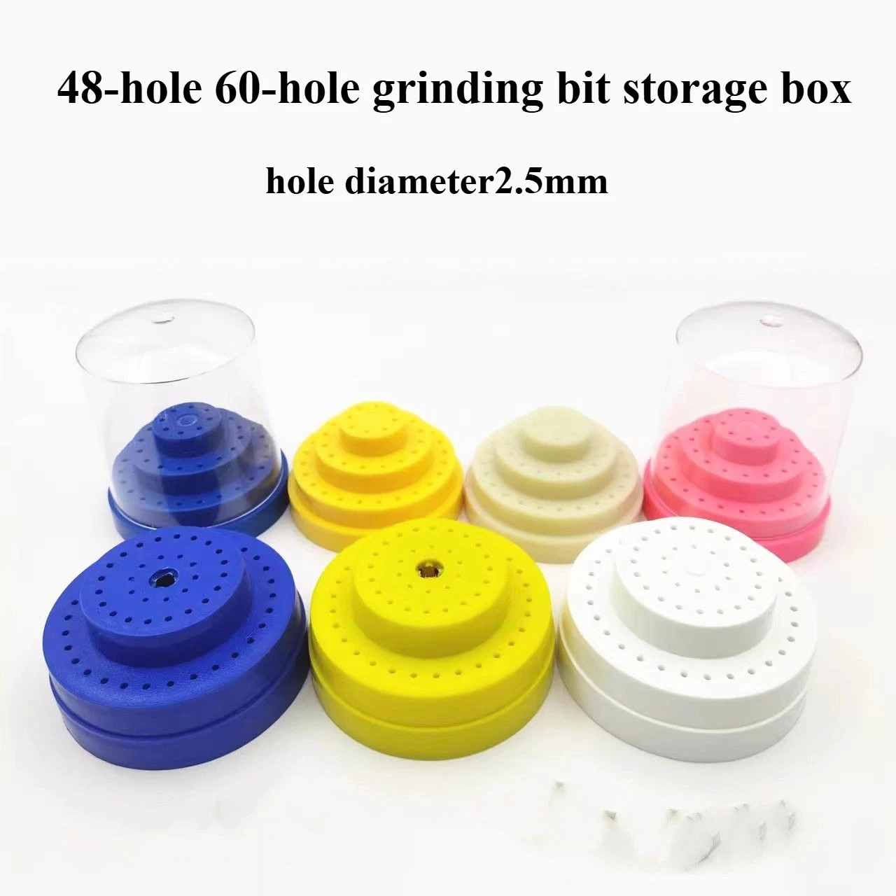 

Instrument repair tool storage box, needle holder, root canal file rack, bur box, high-speed and low-speed bur placement box