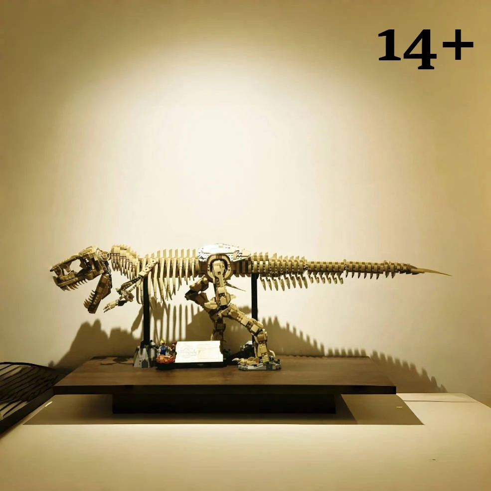 

3145PCS Dinosaur Fossils Tyrannosaurus Rex Model Building Blocks Dinosaur World Assemble Bricks Set Toy Gift For Children Adult