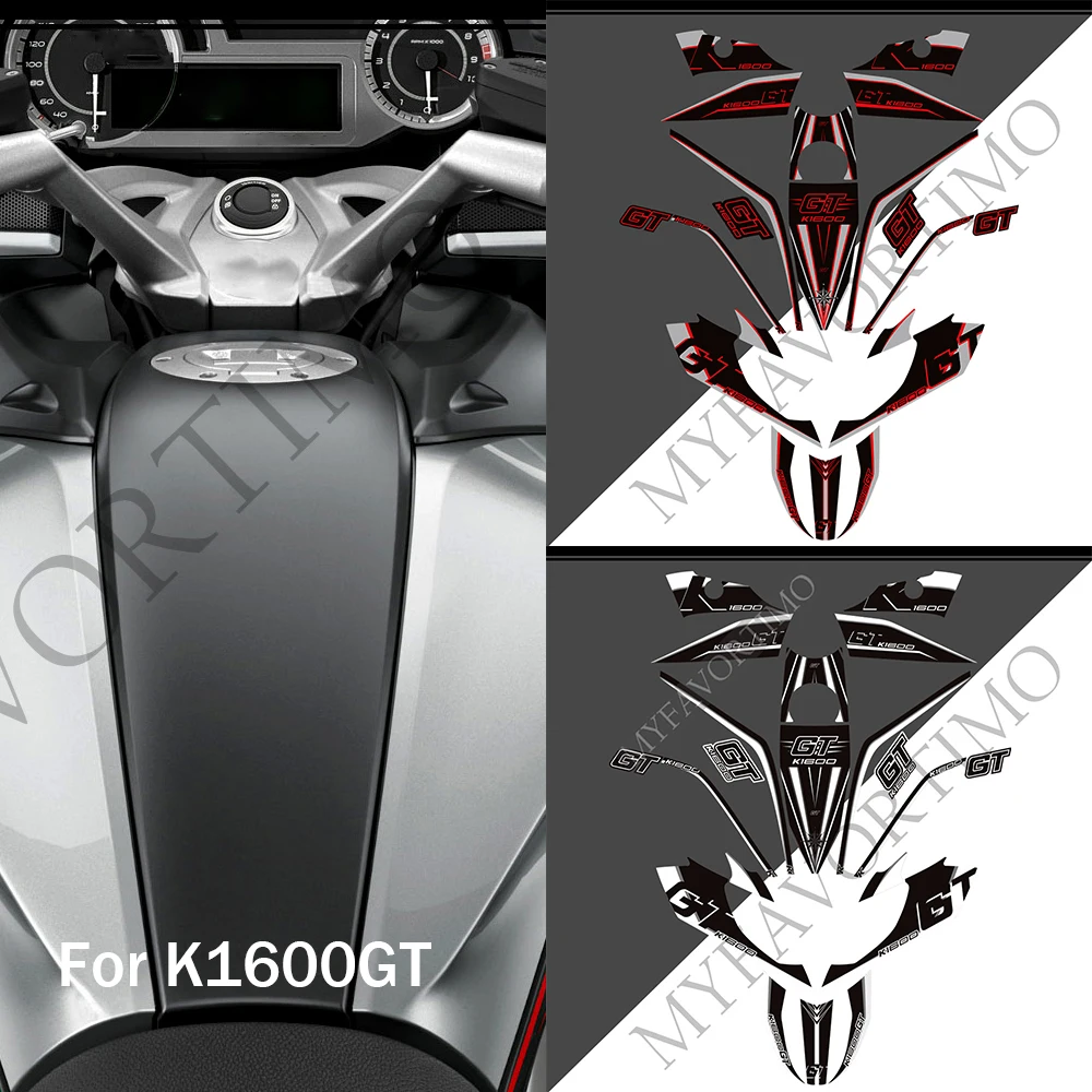 

For BMW K1600GT K1600 K 1600 GT Motorcycle Tank Pad Stickers Protector Fairing Fender Emblem Cases Panniers Luggage Trunk