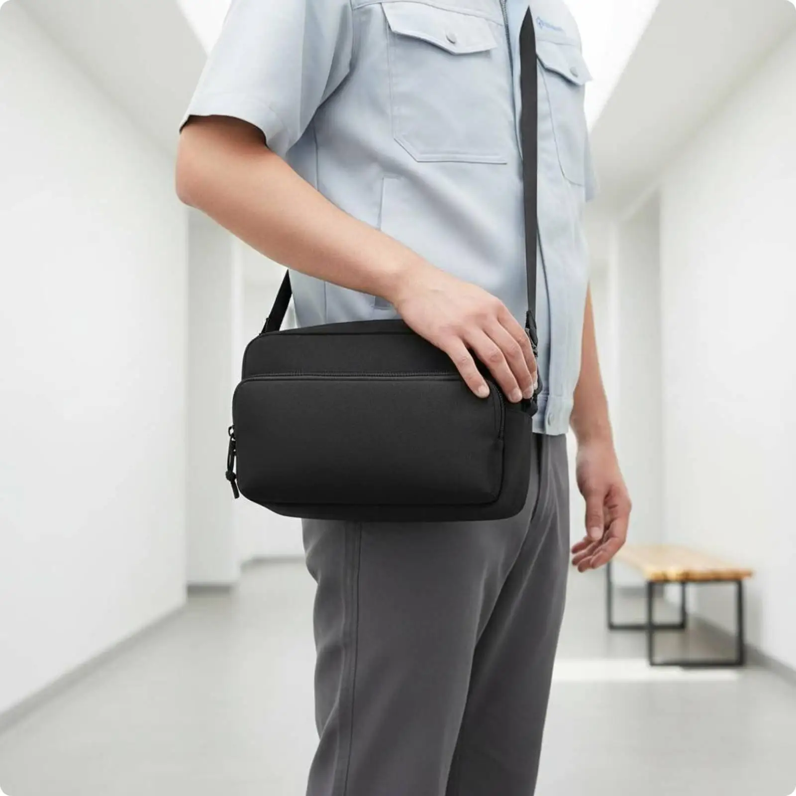 Thermal Imager Case Multifunctional Organizer Bag Fleece Lined Accessory Storage for Daily Work