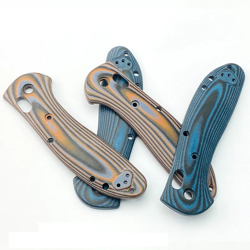 A PairG10 Composite Handle Scale Replacement for BM 550/551 Balisong - DIY Customization Kit with Pivot Screws