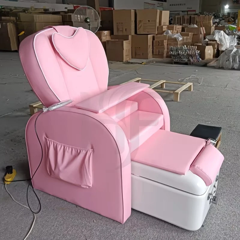 Nail Salon Equipment Foot Spa Chair Electric Luxury Washing Pedicure Spa Chair PU Leather Manicure and Pedicure Chair