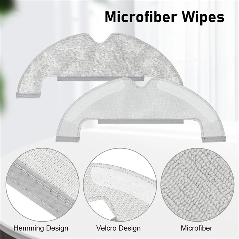 A02V-الفرشاة الجانبية الرئيسية فلتر Hepa ممسحة القماش كيس لجميع الغبار ل Dreame D10 Plus Gen 2 RLD32GD روبوت فراغ إكسسوارات قطع غيار #6