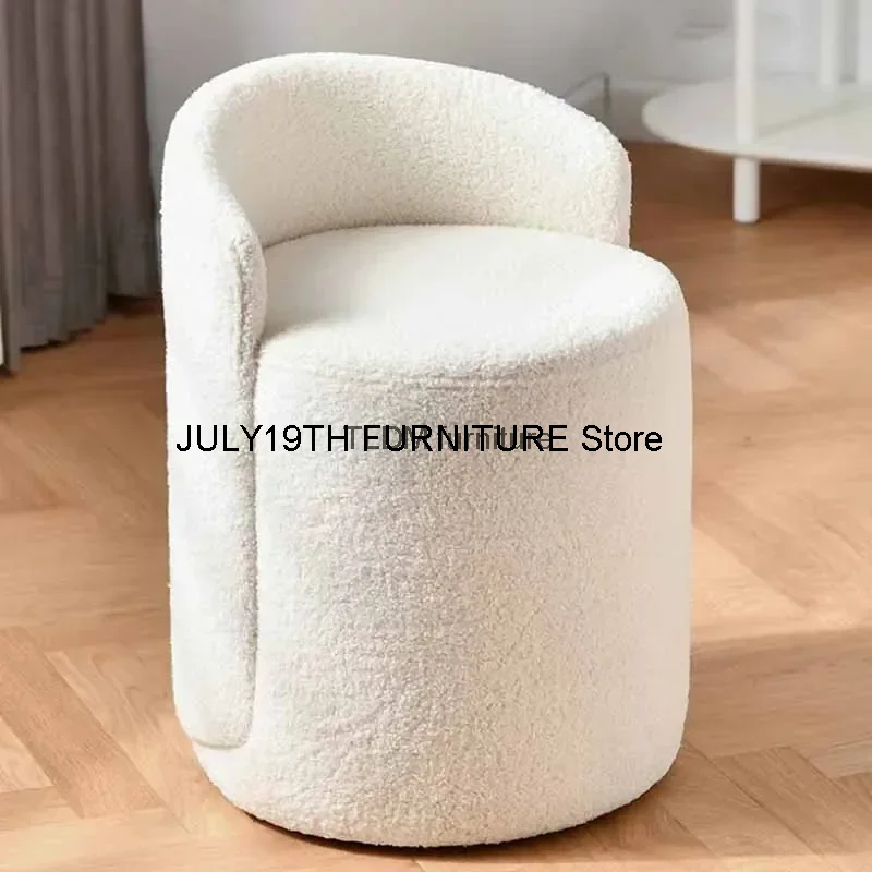 

Nordic Elegant Vanity Stool Designer Arcade Stepping Hallway Pouf Ottoman Bedroom European Taburetes De Bar Home Furniture