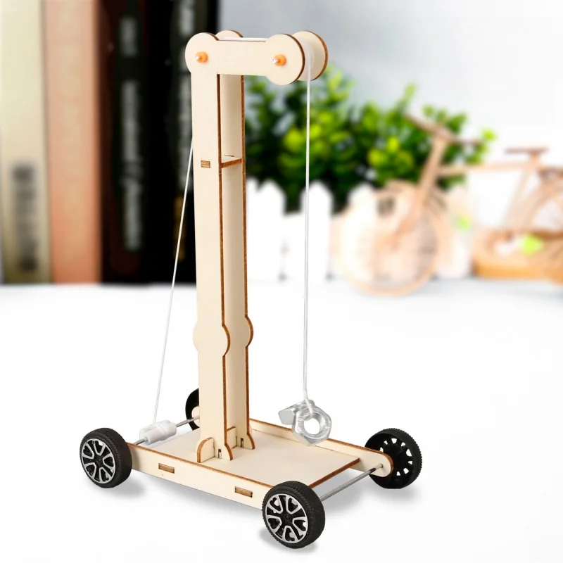 3D Technology Handmade Small Maker STEM Toy DIY Gravity Car Material Pack Student Steam Science Experiment Education Toy Gift