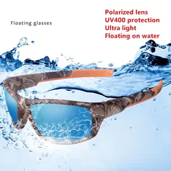 Floating Men Sunglasses Polarized Floating Sport Beach Sun Glasses TPX Material Ultra light Sunglasses for Fishing Swimming