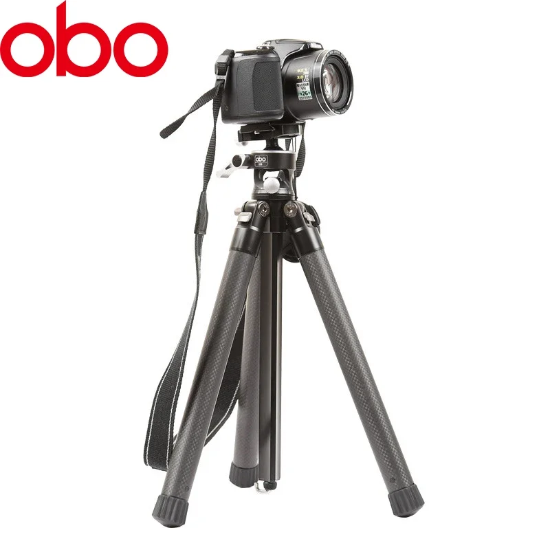 Flexible Lightweight 3K Carbon Fiber Tripod Professional Mobile Phone Digital Camera Tripod With Ball Head