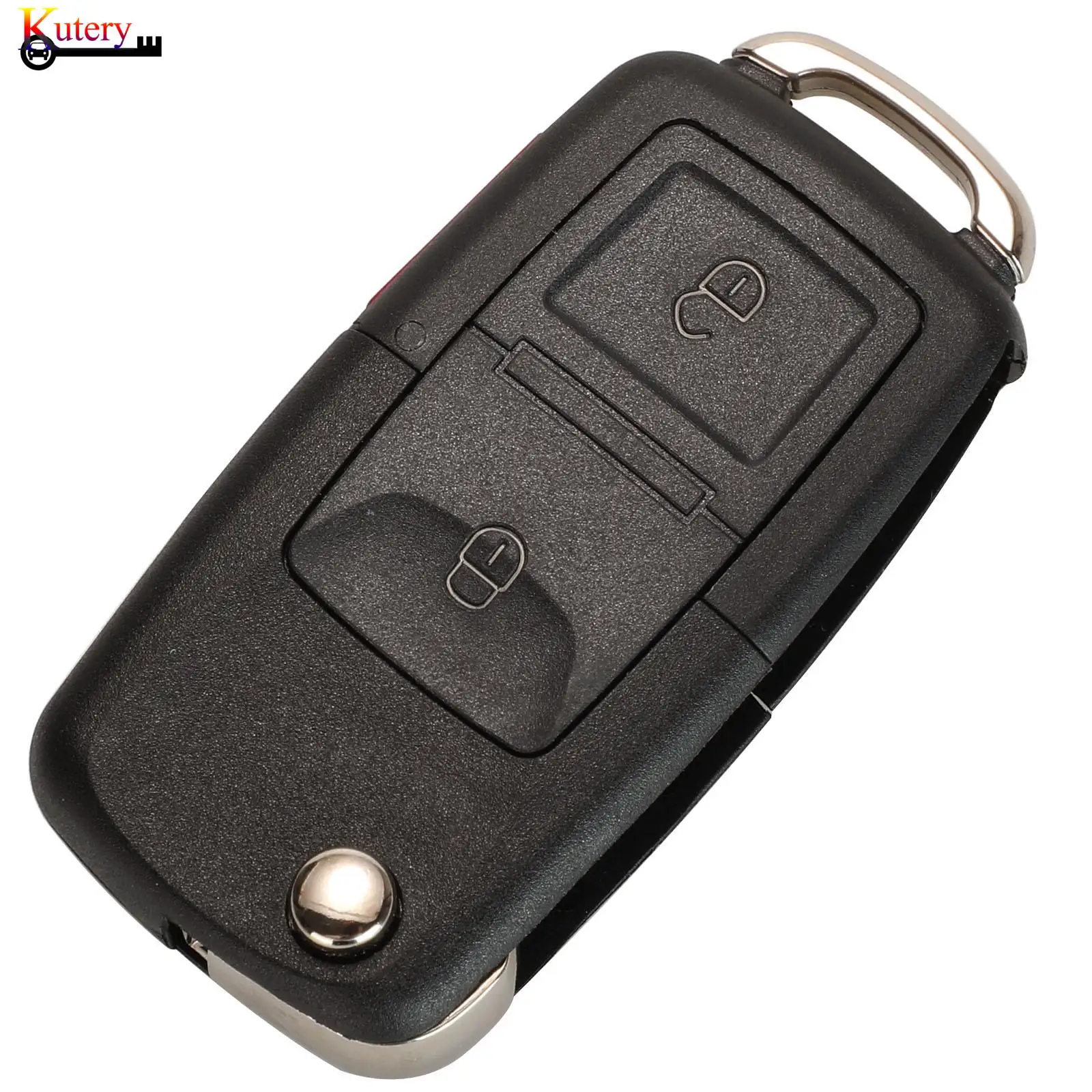 Jingyuqin 81996-1h100 remoto chave do carro inteligente para kia ceed 2006-2009 433mhz oka180t 2 botões de controle completo com lâmina hy22