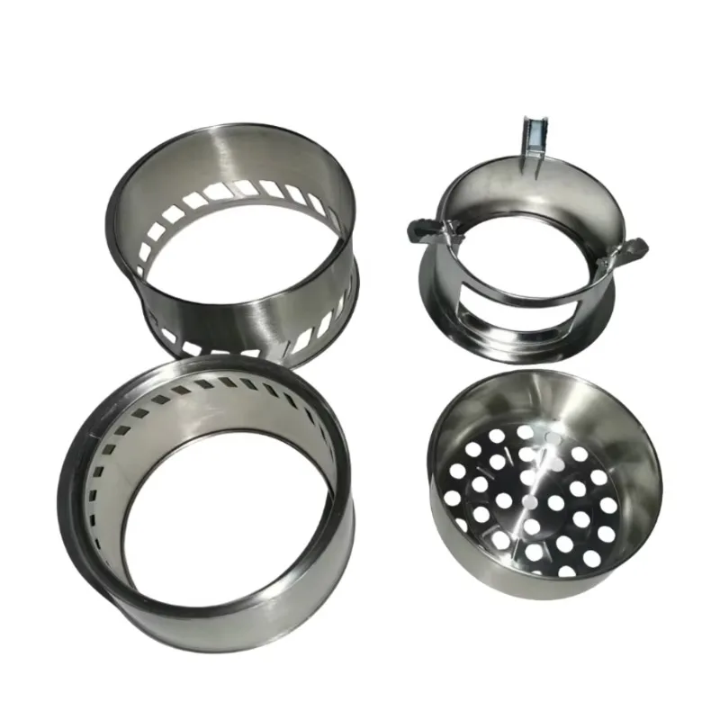 High Quality Hot Sale Stainless Steel Outdoor Fireplace - Smokeless Backyard Wood-Burning Stove with Camping Carry Bag & Chimney