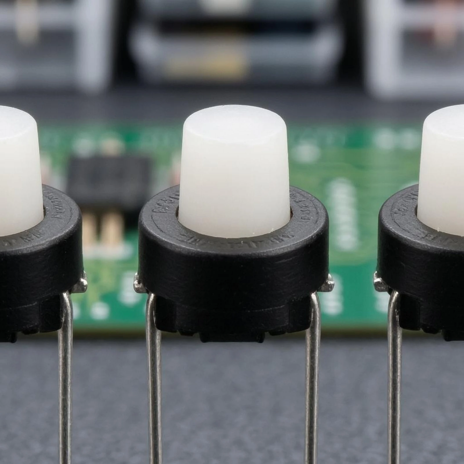 6 X 6 X 5 Mm Switch Black Body Through-Hole Tactile Switch Electronic Part PCB Mount Compact for Musical Instruments