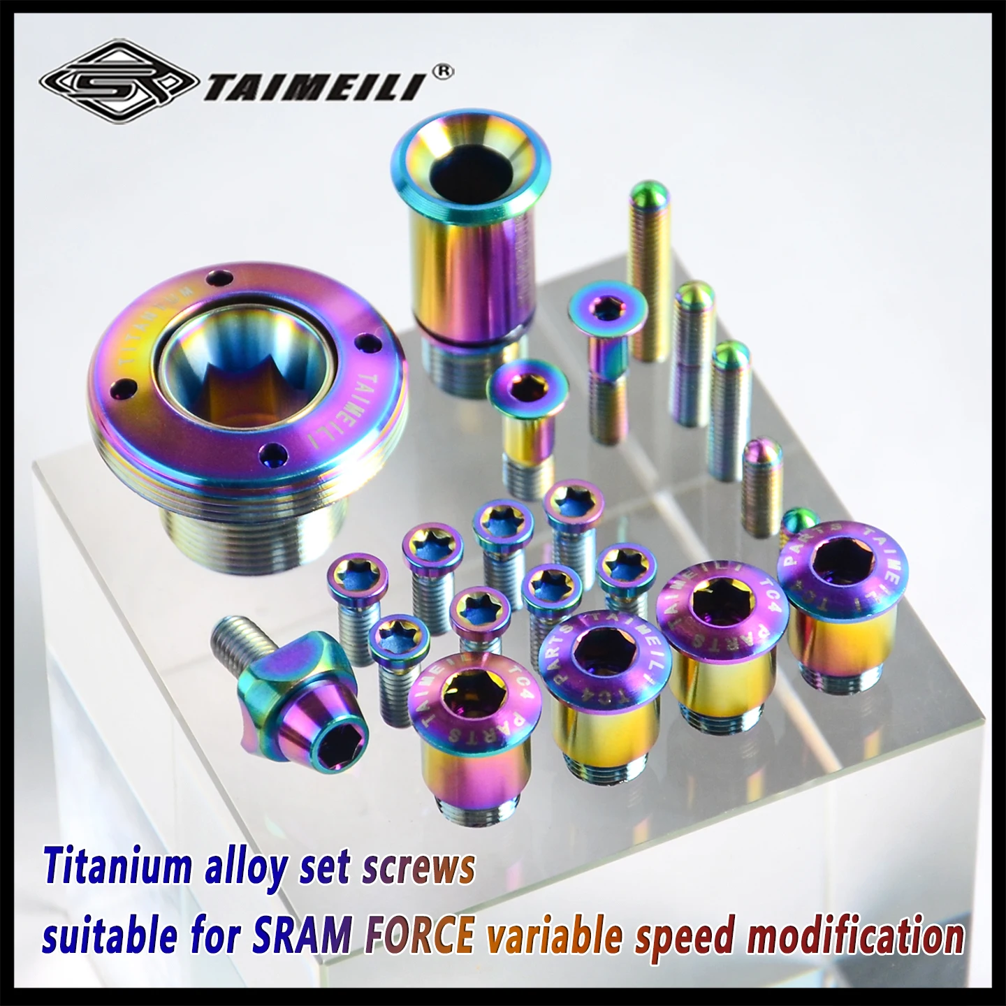 TAIMEILI titanium alloy fixing screws are suitable for  SRAM FORCE AXS variable speed modification