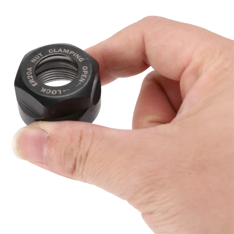 A71P 6X ER20 น็อตยึดคอลเล็ตสำหรับเครื่องกลึง CNC