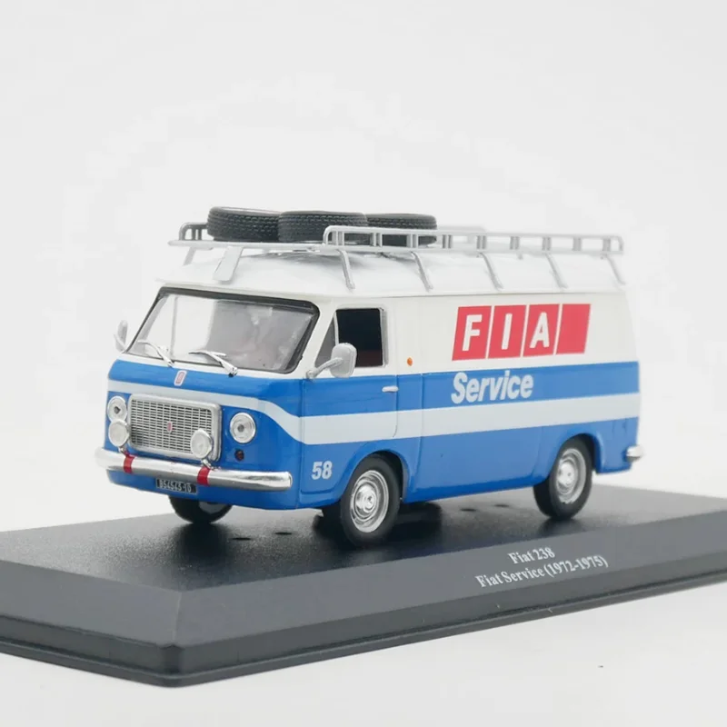 

IXO Diecast 1:43 Scale 238 Rally Team Service Car Alloy Simulation Car Model Collection Decoration Boy Gift Static Display