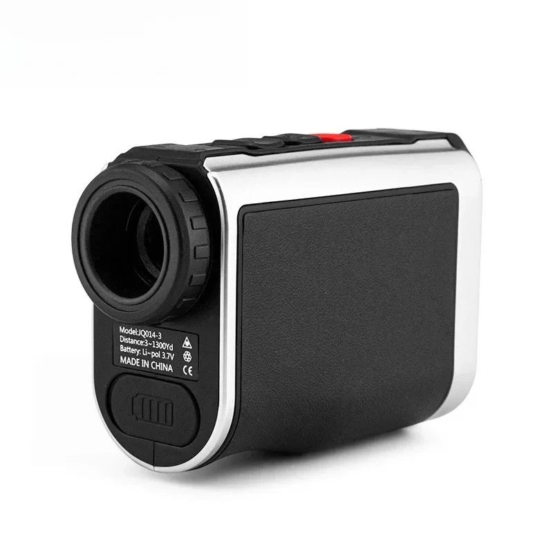 Golf rangefinder with display screen, lock flag vibration slope compensation high definition 1300 yard laser telescope