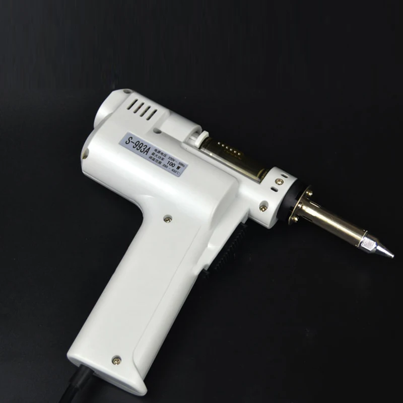 Brand New S-993A Powerful Single Air Pump Electric Tin Suction Device Suction Gun Suction Pump 100w Tin Removal Suction Tool