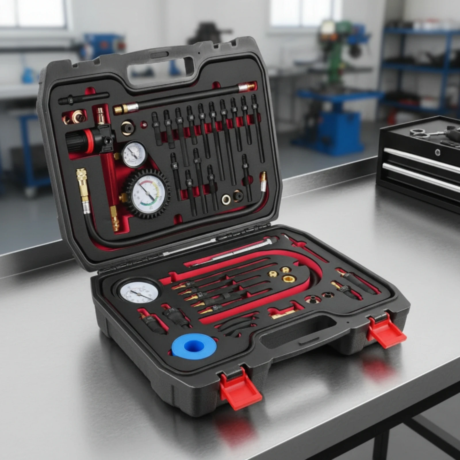 ชุดทดสอบแรงดันเครื่องยนต์ ชุดเ - Auto Repair Shop Diagnostics บทวิจารณ์และราคา