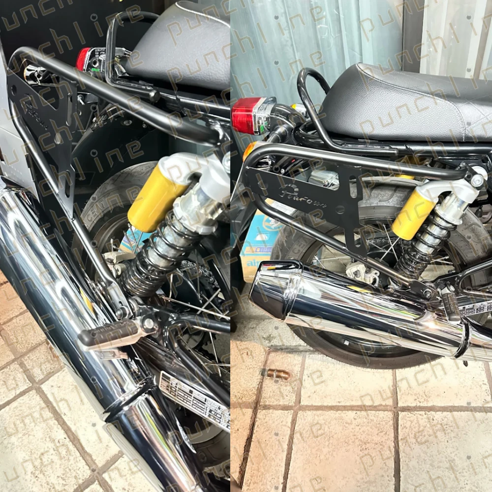 Fit INTERCEPTOR 650 2018-2023 Right Side Bag Bracket For CONTINENTAL GT 650 GT650 2019-2023 Right Side Trunk Bag Support - Image 6