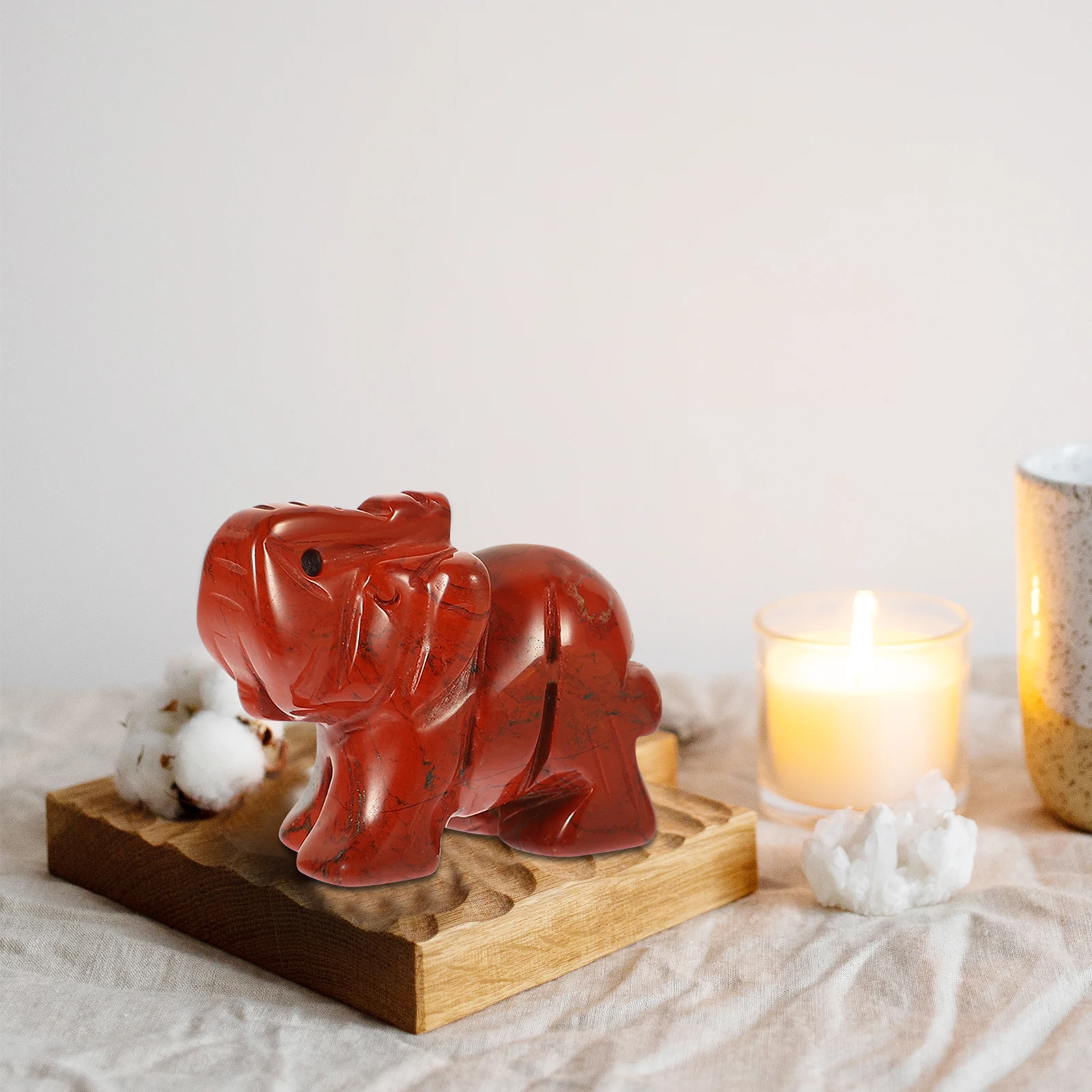 

2Pcs Elephant Statue for Home Decor Cute Quartz Elephant Sculpture Desktop Decoration Mini Animal Figure Elegant Living Room