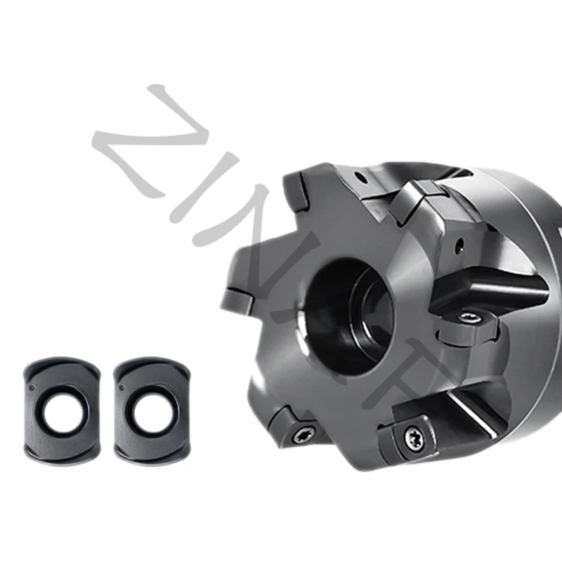 TEBL TEMBL Schnellvorschub-Doppelseitiger Fräser BLMP0603R BLMP0603 Hartmetall-Einsatz Hi-Feed Fräser CNC-Verriegelungszähne – Detail 3
