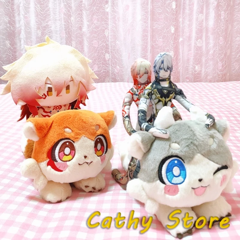 

Оригинальная плюшевая кукла-игрушка Honkai Star Rail Aowu Aowu Series Chimera Kawaii, милая коллекционная игрушка по игре, декоративный сувенир, подарок