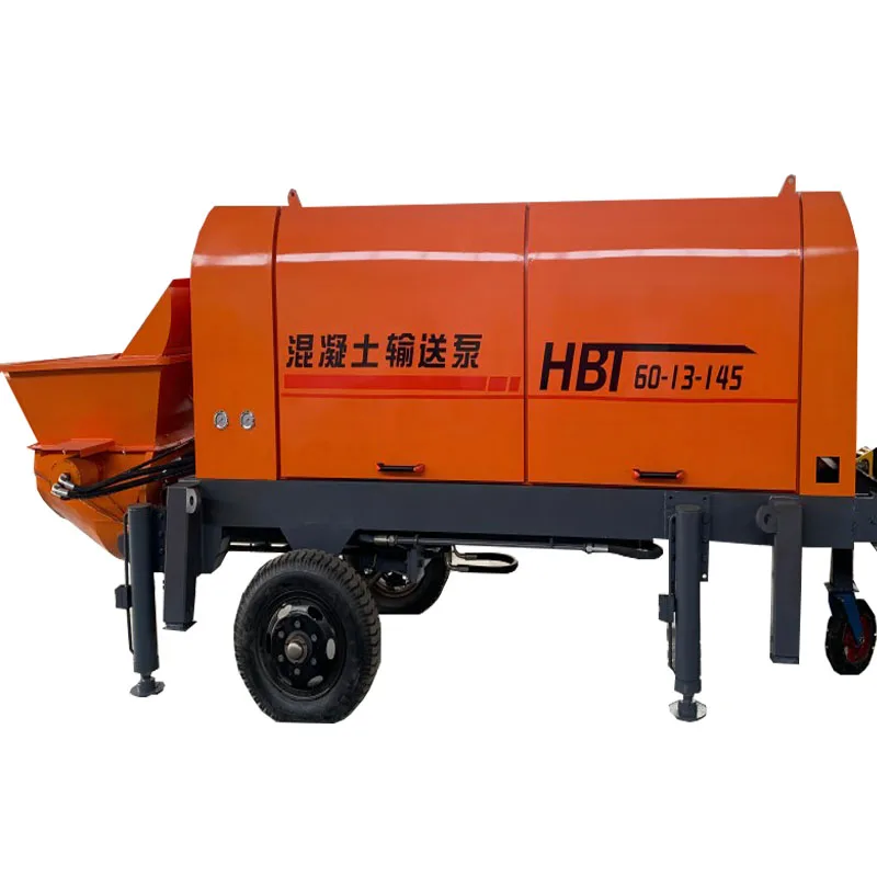 TZ40D ديزل صغير آلة مضخة الخرسانة الصغيرة مضخة خلط الخرسانة خلاط مضخة الخرسانة #4