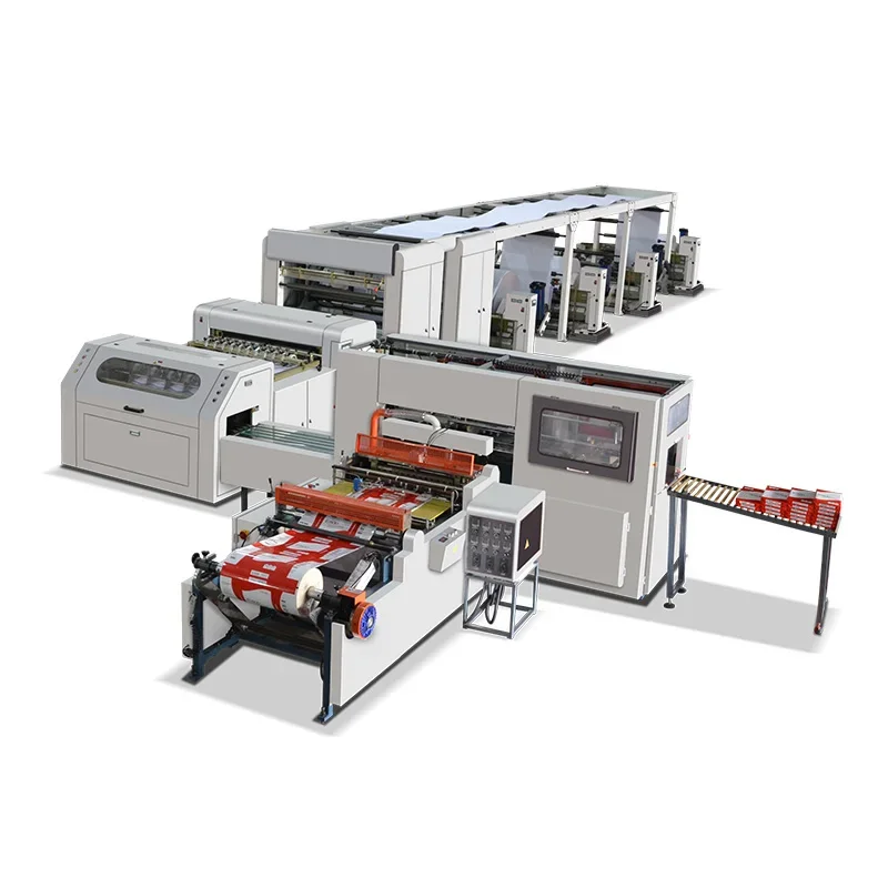 Fully Automatic A4 Copy Paper Production Line Paper Sheet Cutting Machine with Ream Wrapping System Paper Cutting Machine