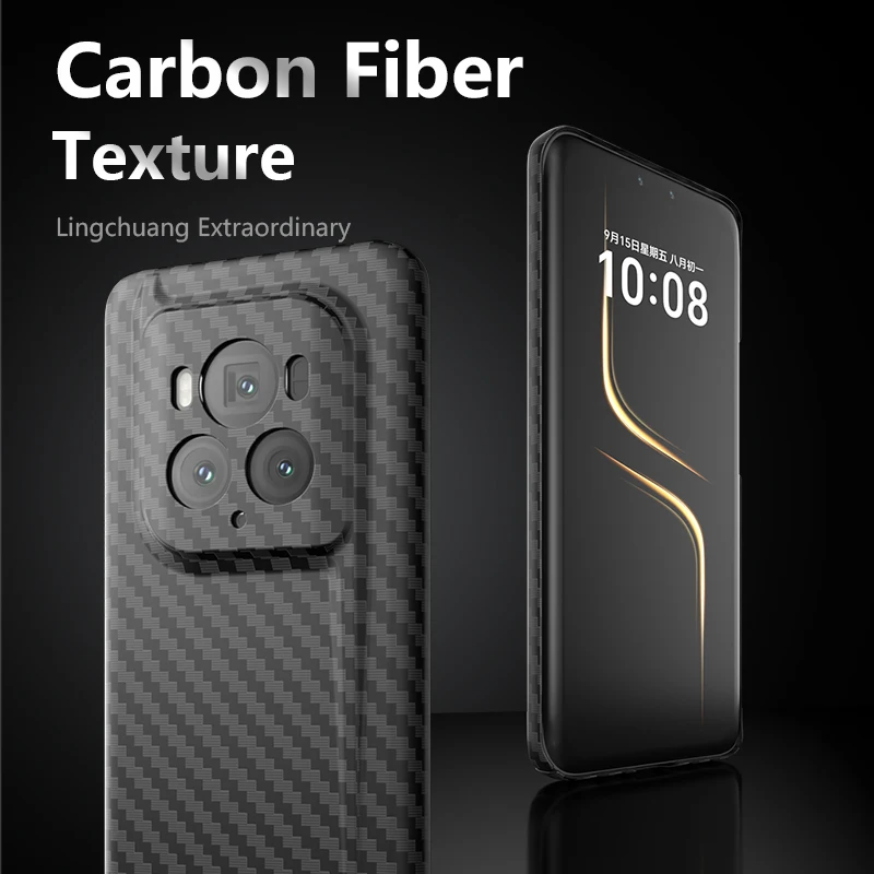 

Luxury carbon fiber Phone Case For huawei honor magic 6 ultimate Back Cover Shockproof Case For magic 6 ultimate Coque