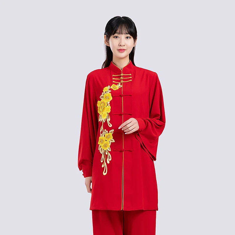 Women's Unisex Tai Chi Suit Premium Traditional Chinese Style Autumn Plus Size Martial Arts Training & Performance Suit