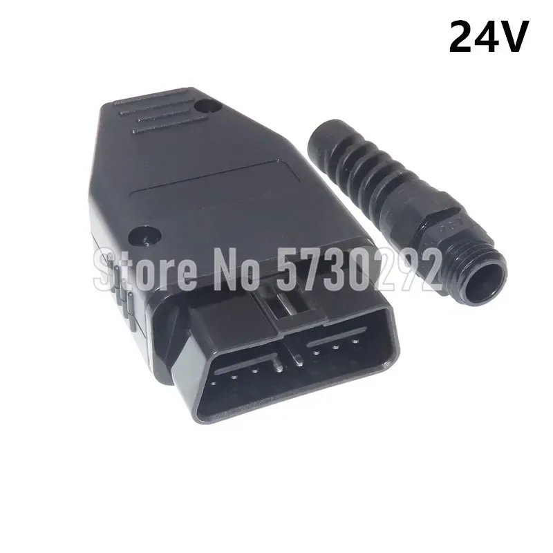 Universal OBDII 16P OBD2 OBD 2 Automotive Wiring Harness Socket Auto OBDII Plug OBD-II Plug