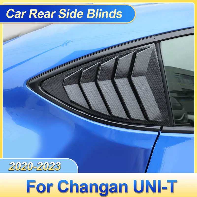 

Для Changan UNI-T UNIT 2020-2023 автомобильное окно, боковой треугольник, задняя жалюзи, оконные жалюзи, вентиляционное преобразование, спойлер, отделка, авто наклейки
