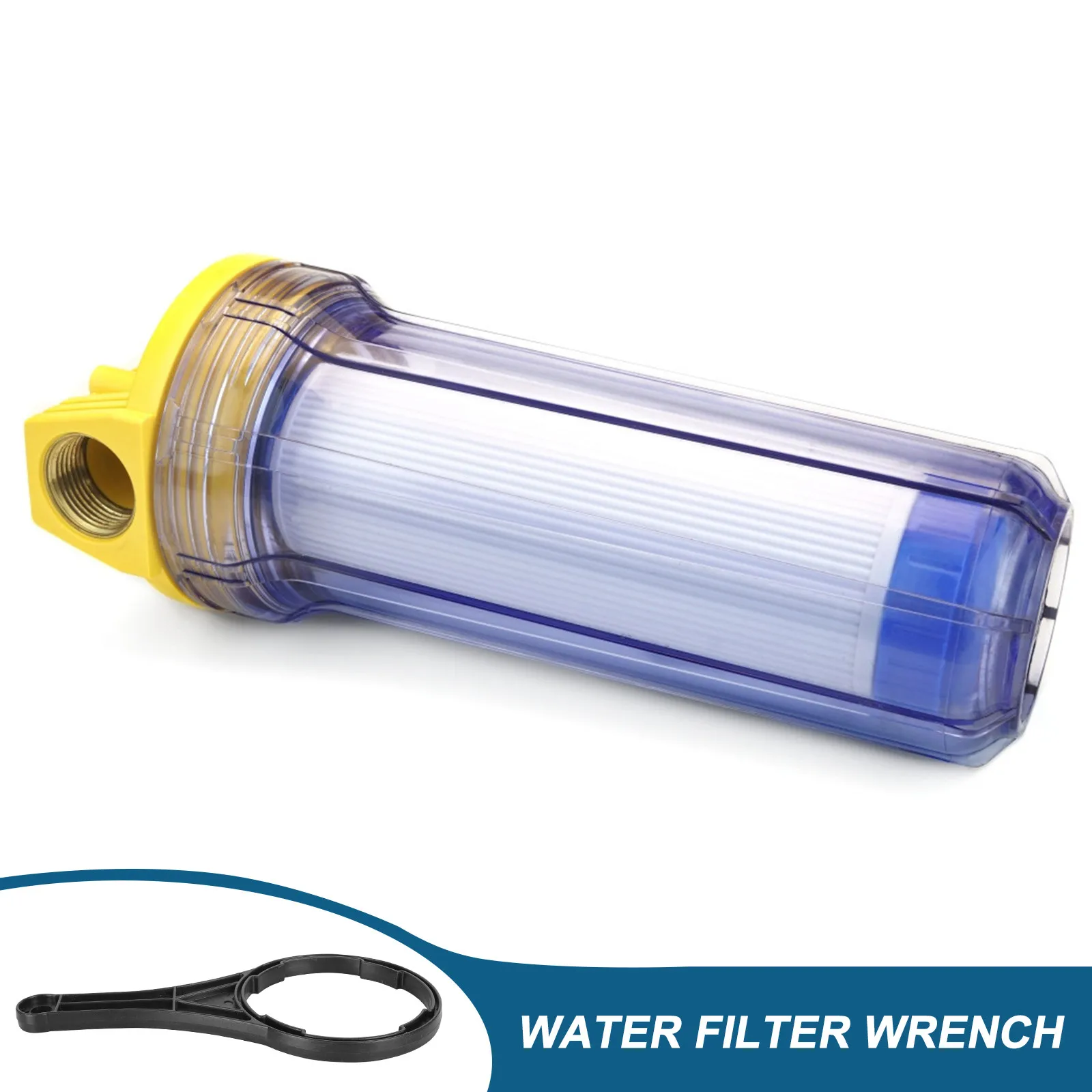 

Набор из 4 ключей для фильтров: высококачественные пластиковые ключи для корпусов фильтров, прочные инструменты для очистителей воды, с усиленным захватом, для картриджей систем обратного осмоса