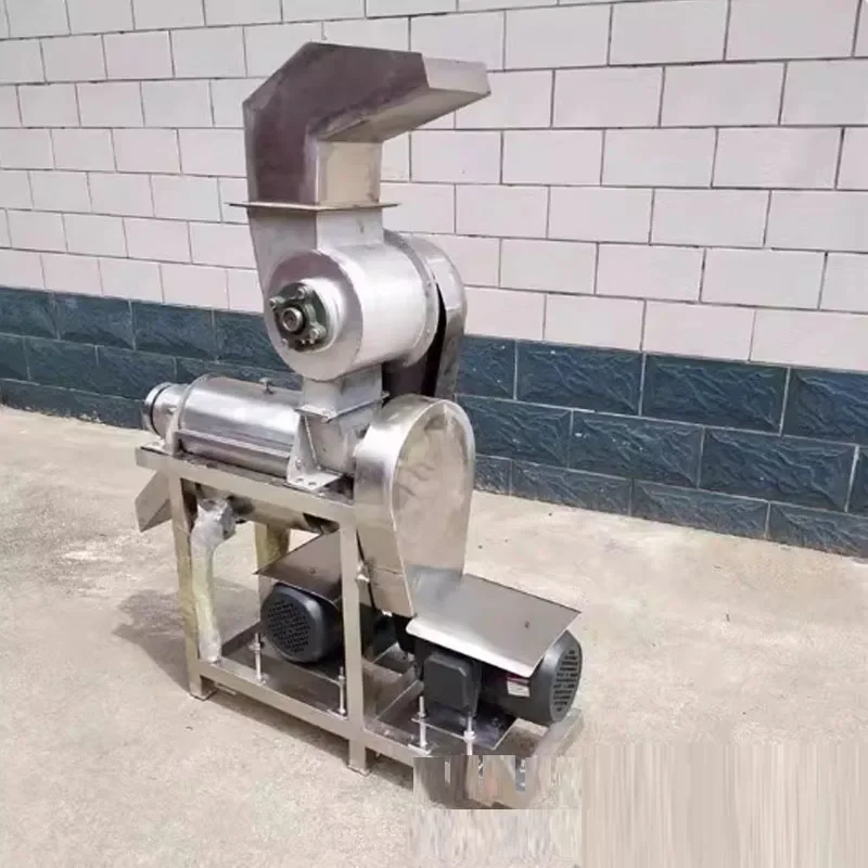 Commercial Electric Screw Juice Extractor Pomegranate Ginger Orange Fruit Crushing Juicer for Beverage Production