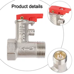 Bath Supplies Relief Valve Safety Check Valve Electric Water Heater Home Improvement Protect Against Overpressure